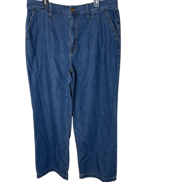 NEW Madewell Fairson Wash Harlow Baggy Wide Leg Jean in Size 32 - Picture 6 of 11
